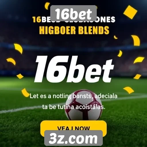 Promoções e bônus disponíveis no 16bet